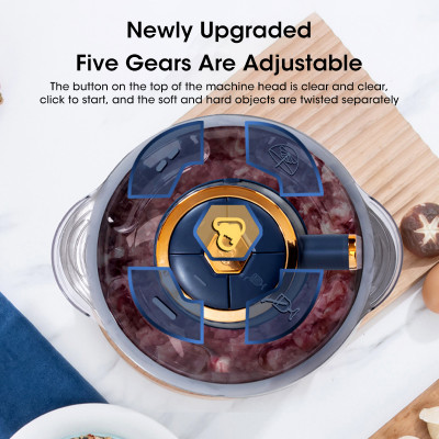 5L مفرمة اللحم الكهربائية 304 الفولاذ المقاوم للصد...