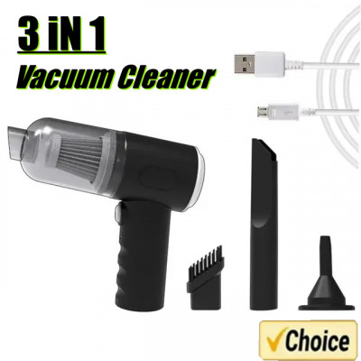 Small portable electric vacuum cleaner for vehicle...