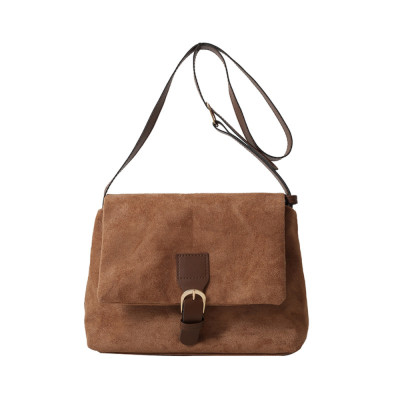 المرأة العصرية الجلد المدبوغ حقيبة كروسبودي مربع ب...