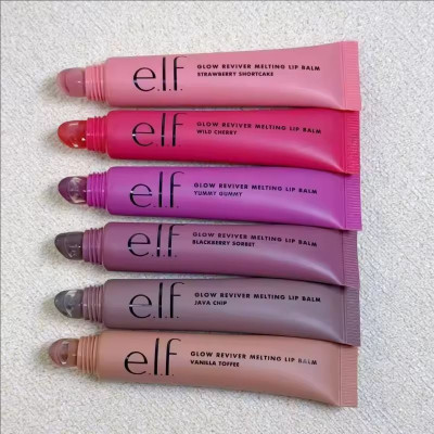 مرطب شفاه ملون من Elf ملمع شفاه خفيف الوزن ومرطب و...