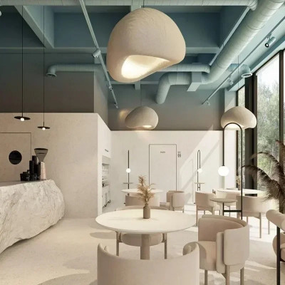 Wabi Sabi Nordic Minimalist Pendant Lights Dining...