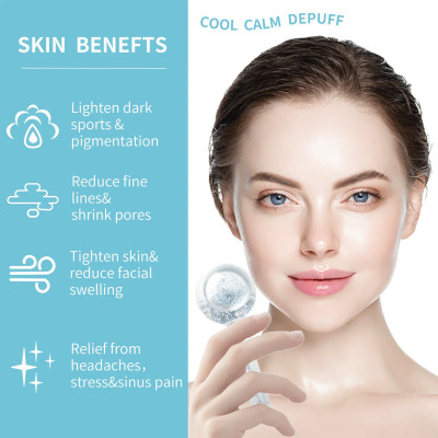 كرة الطاقة الكريستالية – لمسة باردة لجمالك