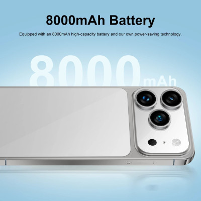 حافظة لهاتف i17 Pro max 16GB + 1 تيرا بايت 7.3 بوص...