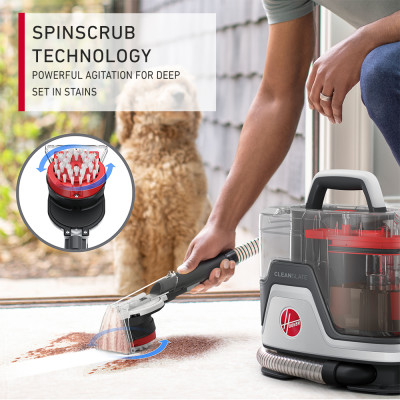 مكنسة هوفر كلينزليت الكاملة مع تنظيف عميق قوي مع أ...