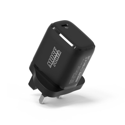 محلي - مور بور شاحن بيت منفذ واحد ٢٠ واط pd