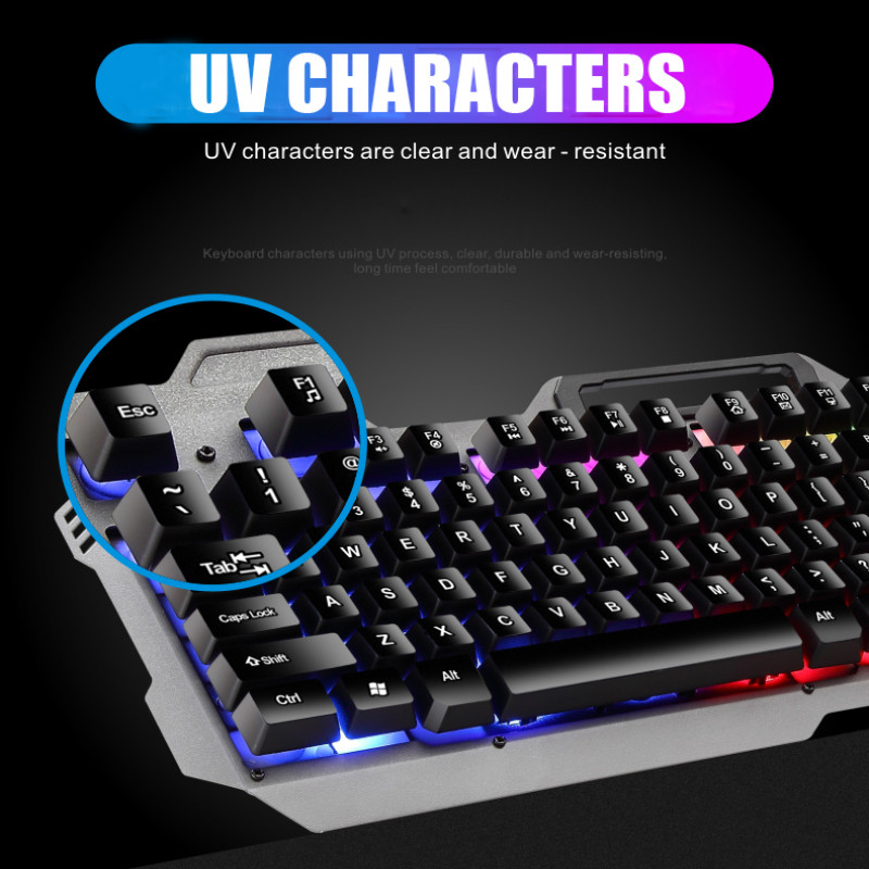 طقم ألعاب 4 في 1 لوحة مفاتيح، ماوس، سماعة رأس، لوح...