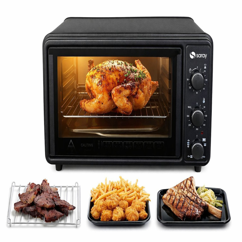 فرن كهربائي NOV-5030 بقوة 1500 واط، مزود بمروحة تو...