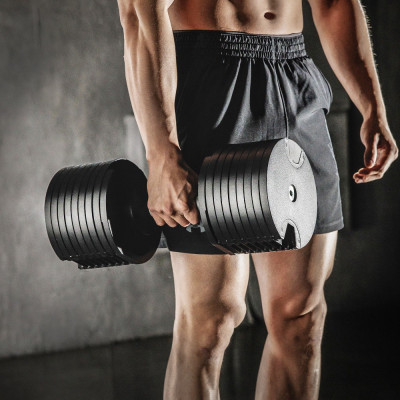 مجموعة دمبل متعددة الألوان قابلة للتعديل 2 كجم (5...