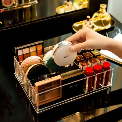 كبير 8 فتيات حامل ماكياج عينيه لوحة التخزين المنظم...