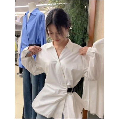 النسخة الكورية من تصميم الشعور بولو طوق حزام الخصر...