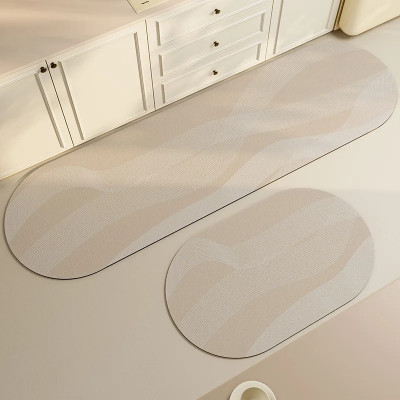 Kitchen Carpet PVC Waterproof Oil-proof Wash-free...