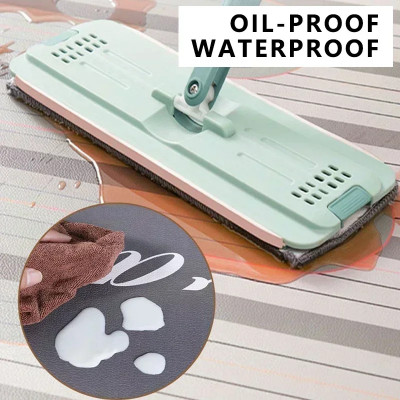 Kitchen Carpet PVC Waterproof Oil-proof Wash-free...