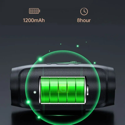 مضخم صوت محمول مكبرات صوت بخاصية البلوتوث ستيريو خ...