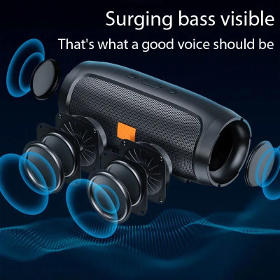 مضخم صوت محمول مكبرات صوت بخاصية البلوتوث ستيريو خ...
