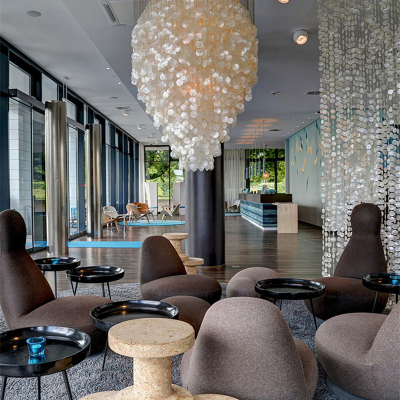 قذيفة الثريا دوبلكس بناء كبير فيلا قاعة وغرفة المع...