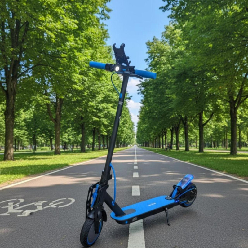 سكوتر كهربائي وقوف