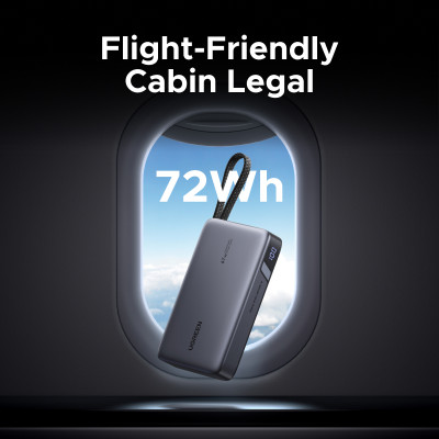 كابل باور بانك UGREEN 67 وات 20000 مللي أمبير في ا...