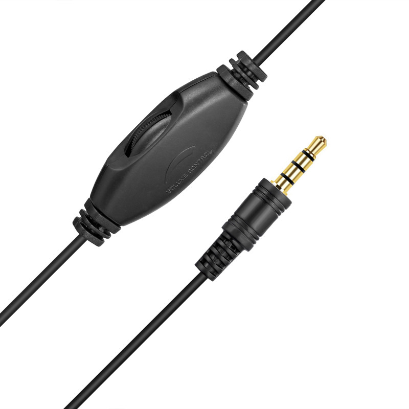 سماعة رأس قيمنق ألعاب مقبس 3.5 مللم مع مايك لون أس...