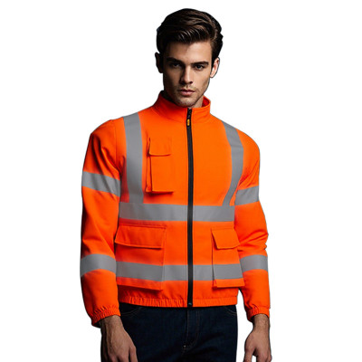 سترة تبريد بمراوح مزدوجة وأكمام طويلة للعمل الميدا...