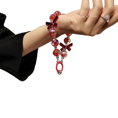 شخصية وعصرية ربطة القوس فيونكة حقيبة معصم قصيرة، س...