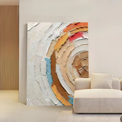 Aesthetics Rooms Decor Palette Knife Canvas Arts A...