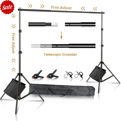 2X2 2X3 2.6X3M حامل خلفية للتصوير الفوتوغرافي استو...