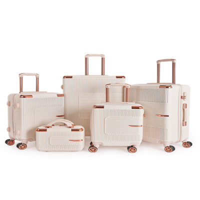 طقم شنط سفر من ليمرا مكون من 5 حقائب أمتعة بعجلات...