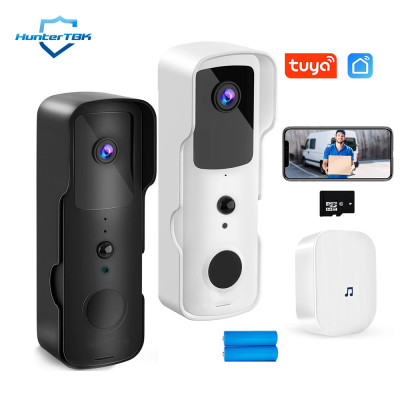 جرس باب المنزل الذكي Tuya ، جرس فيديو WiFi ، كامير...
