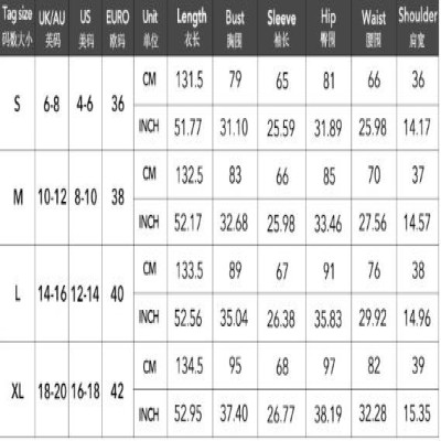 عطلة بأكمام طويلة، معانقة الورك، تنورة طويلة، فستا...