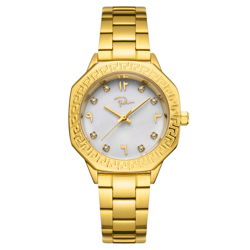 ساعه نسائية ستيل باللون الذهبي