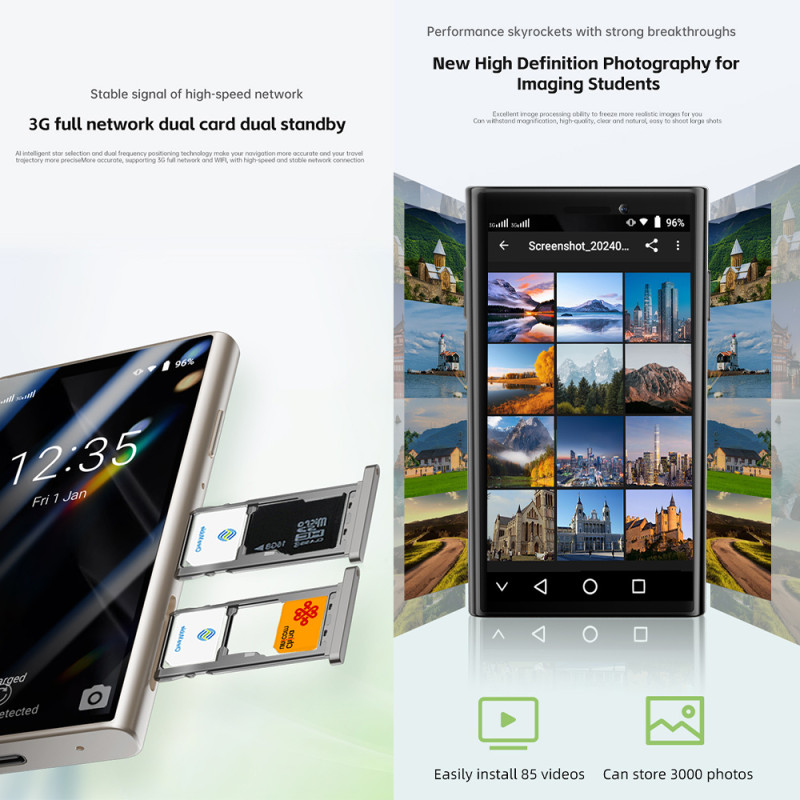 جوال SOYES XS24 Pro صغير 3.0 إنش | 3G | رام 2GB |...