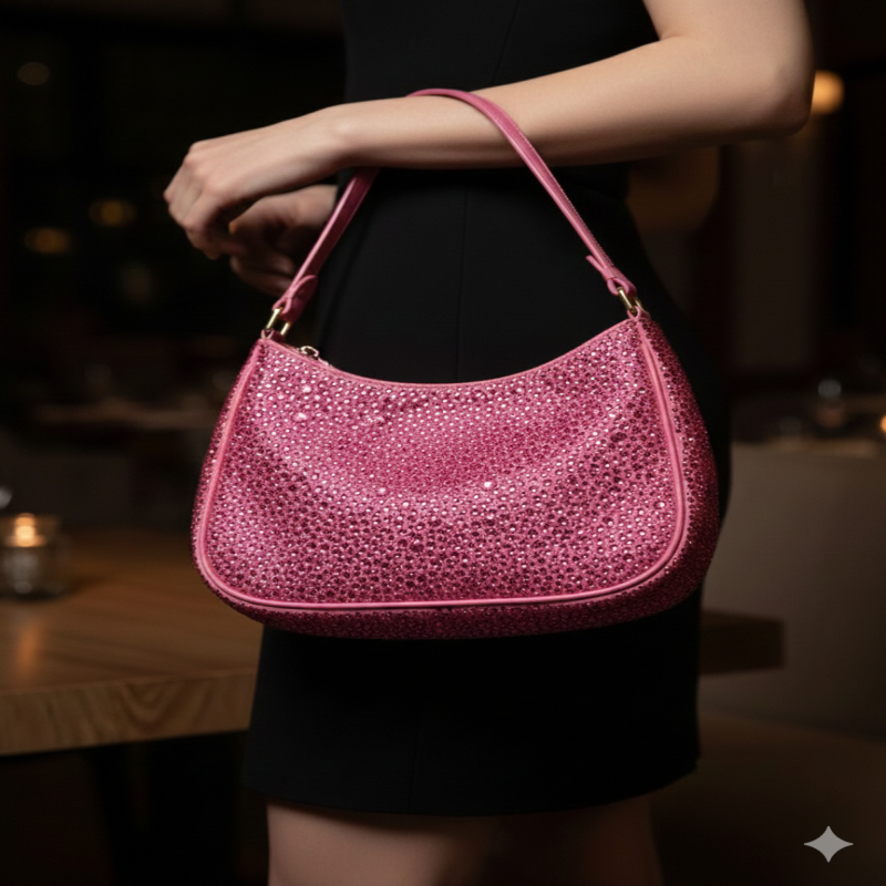 شنطة بتصميم عصري وجذاب، وهي مثالية لمحبي الإطلالات...