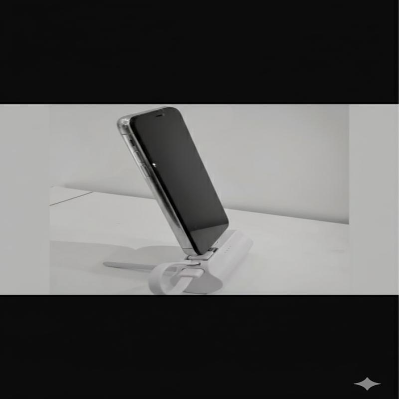 كبسولة شحن3000mAh للايفون-ابيض