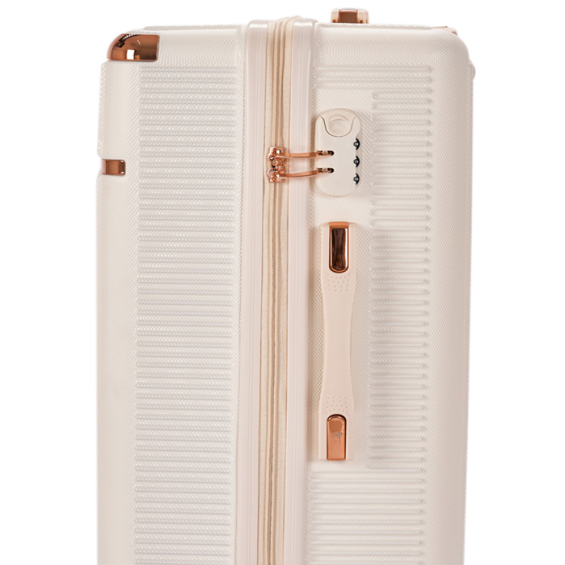 ليمرا طقم شنط سفر مكون من 5 حقائب أمتعة لون بيج