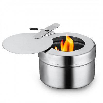 سخان بوفيه بغطاء شفاف 6 لتر ذهبي