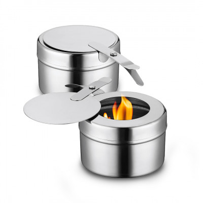 سخان بوفيه استيل دائري ذهبي 4.5 لتر