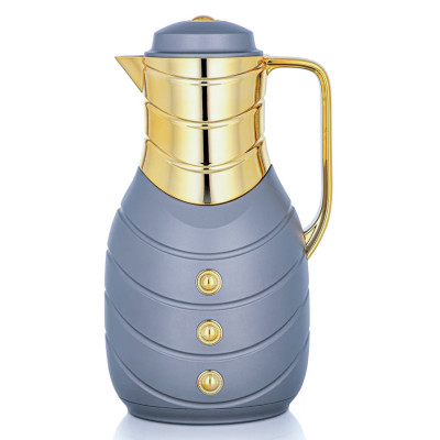 السيف طقم ترامس درة رمادي مذهب مكون من قطعتين