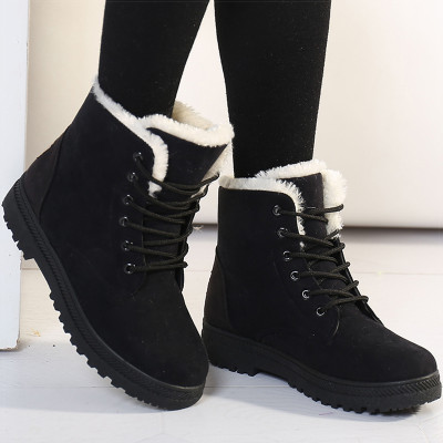 Women's Boots Snow 2025 Trend Woman Shoes Platform...