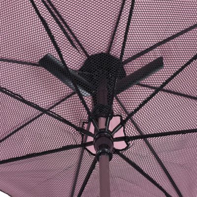 مظلة التبريد الذكية بمروحة مدمجة ورذاذ ماء