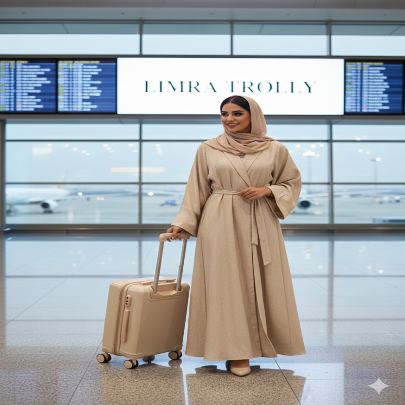 طقم شنط سفر من ليمرا مصنوع من مادة البولي كربونات...