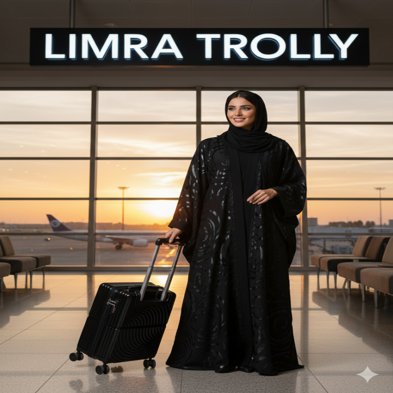 طقم شنط سفر من ليمرا مصنوع من مادة البولي كربونات...