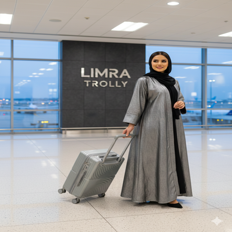 طقم شنط سفر من ليمرا مصنوع من مادة البولي كربونات...