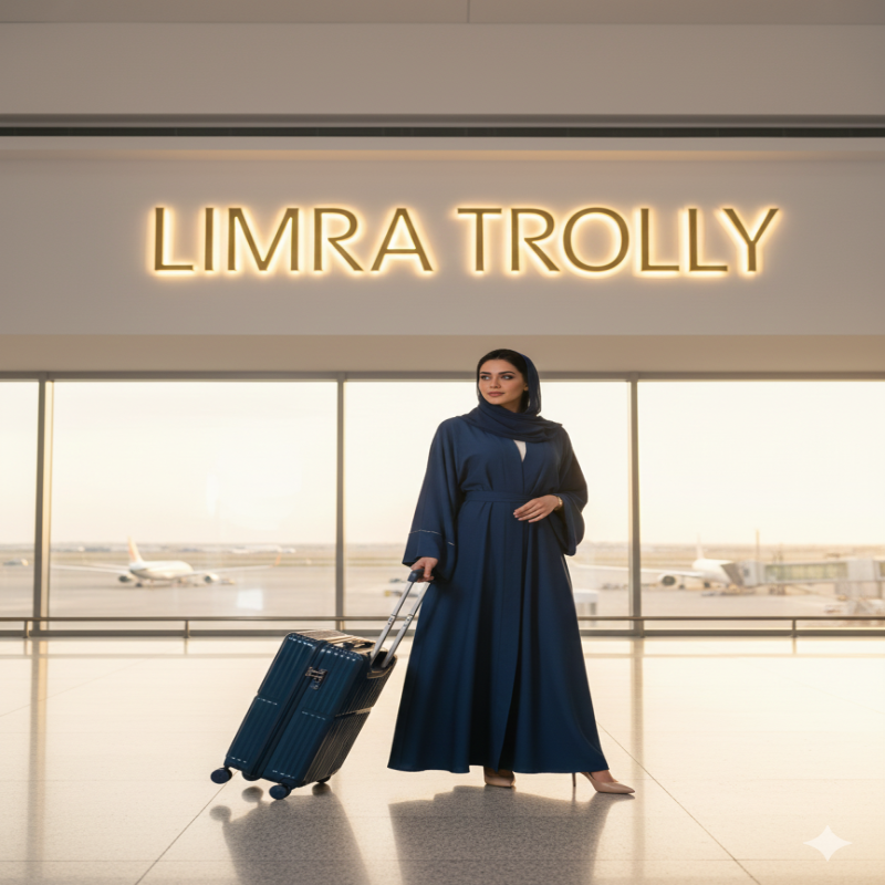 ليمرا شنطة سفر حديثة مصنوع من مادة بولي كربونات مخ...