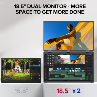 UStation Δ / Delta Plus Stacked Monitor Touchscree...
