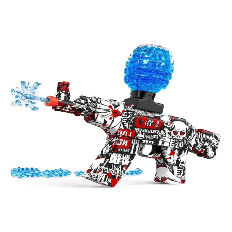 مسدس طلقات جل شحن USB مع نظارة