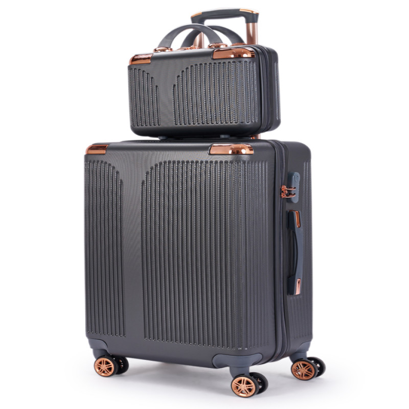 ليمرا طقم شنط سفر مكون من 4 حقائب أمتعة بعجلات و ب...