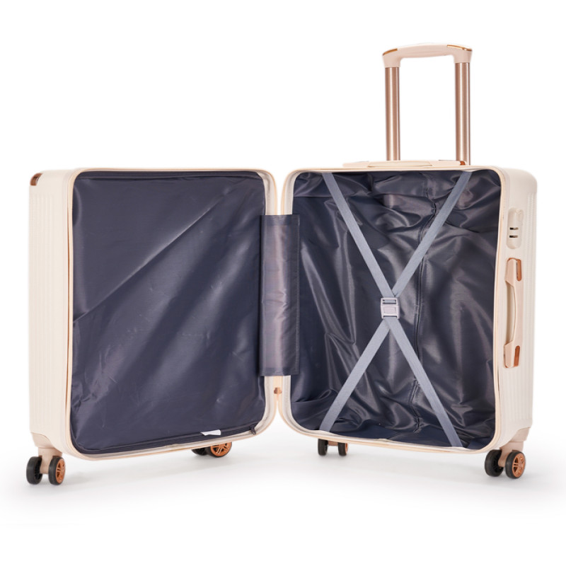 ليمرا طقم شنط سفر مكون من 4 حقائب أمتعة بعجلات و ب...