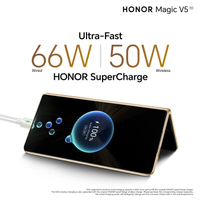 HONOR Magic V5 16GB + 512GB الإصدار العالمي 5G اله...