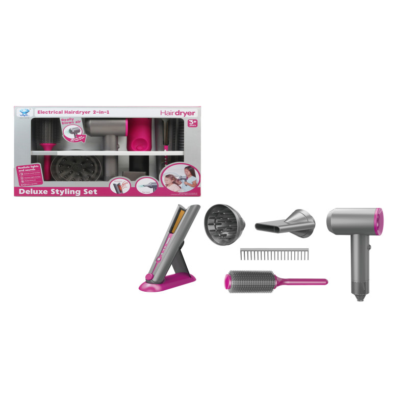 مجفف مع كاوية شعر 2 في 1 واكسسوارات FJY-2804560