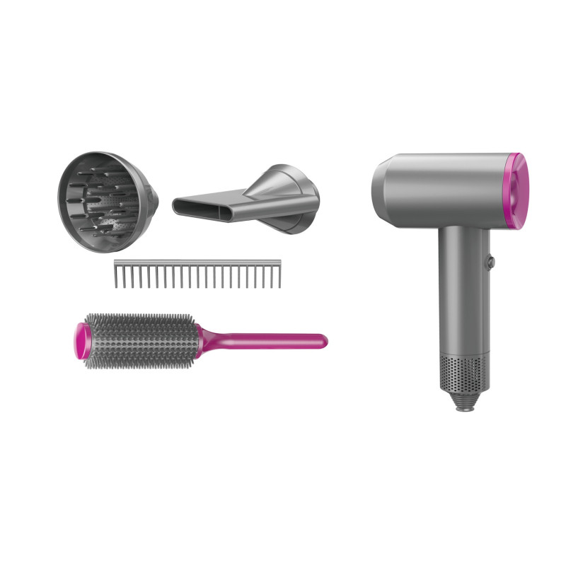 مجفف شعر مع فرشه واكسسوارات 2 في 1 FJY-2804562